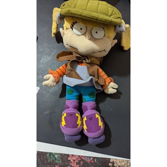 Vintage Nickelodeon Rugrats Angelica Pickles 15" Plush Doll - Stuffed Toy - Picture 3 of 6